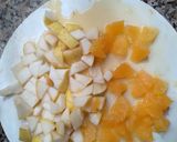 Foto del paso 2 de la receta: 🍊🌞Copa Frutal🍐🍑 con gelatina🍹