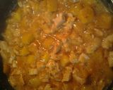A picture of step 3 of Banana and Mango chicken.