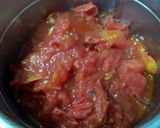 A picture of step 4 of Savoury Shahi Grapes.