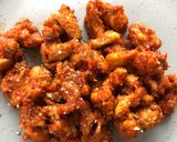 รูปขั้นตอนการทำที่ 3 ของ ไก่กรอบซอสพิซซ่ามอสเซเรล่าชีส🍗 (คีโต)