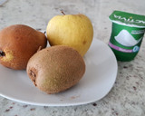Foto del paso 1 de la receta: Papilla de kiwi, pera y manzana