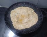 A picture of step 4 of Garlic Parotta.