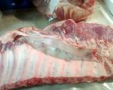 A picture of step 4 of skunks birthday ribs.