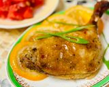 A picture of step 7 of Duck Legs with Glazed Oranges.