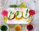 Hình bước làm 5 của món Panna Cotta Trái Cây