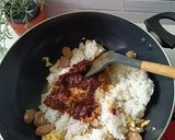 Foto langkah ke 2 dari resep Nasi Goreng Sambal Roa.