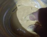 A picture of step 1 of Besan ki kadhi.