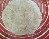 A picture of step 2 of Sattu Paratha.