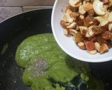 A picture of step 5 of Green Gram halwa.