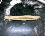 A picture of step 3 of lachhha paratha.