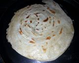 A picture of step 7 of lachhha paratha.