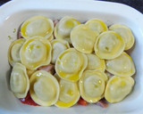 Foto del paso 2 de la receta: Pasta fresca rellena, con brécol, aguacates y lacón