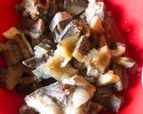 A picture of step 3 of Egusi soup.