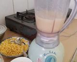 Hình bước làm 2 của món Sữa đậu xanh, hạt macca