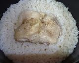 Foto langkah ke 7 dari resep Nasi tim ayam no ribet no kaldu.