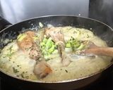 Foto del paso 3 de la receta: Pollo en crema de maíz
