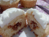 Muffins de vainilla y rellenos