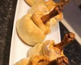 Pas rețetă Pulpe de pui cu umplutură delicioasă în crustă de aluat 😋😉 1 fotografie
