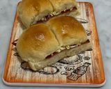 Foto langkah ke 4 dari resep Slider cheese smoked beef.