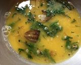 A picture of step 3 of Bitter Gourd Leaves Dal.