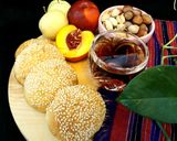 عکس مرحله 1 از دستور کلوچه کشمشی با آردبرنج