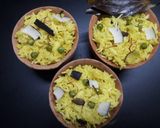 A picture of step 4 of Mishti pulao (sweet rice).