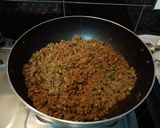 A picture of step 5 of Mutton Peas Kheema.