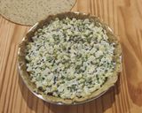 Foto del passaggio 11 della ricetta Torta salata con zucchine trombetta patate e riso venere