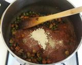 A picture of step 8 of Vegetarian coconut curry.