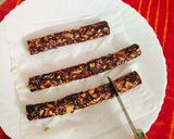 A picture of step 4 of Dry fruits roll burfi sugar free dry fruits roll burfi.