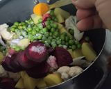 बीटरूट पाव भाजी (beetroot pavbhaji recipe in hindi) रेसिपी चरण 1 फोटो
