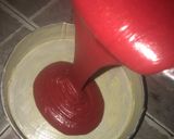 A picture of step 7 of Redvelvet cake.