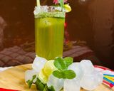 A picture of step 4 of Mint Margarita.