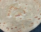 A picture of step 7 of Teh waly Parathy.