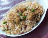 A picture of step 6 of Chinese Prawns Fried Rice.
