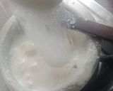 A picture of step 4 of Coconut Rose Phirni.