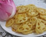 Hình bước làm 8 của món Củ sen chiên giòn
