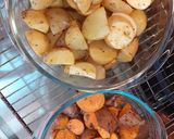 Foto del paso 4 de la receta: Churrasco al horno acompañado de patatas y boniatos al Romero