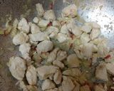 Foto del paso 2 de la receta: Arroz con pollo a la crema‼️