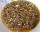 A picture of step 7 of Galawat k kabab.