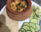 A picture of step 5 of Chicken handi.
