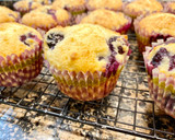 Foto del paso 7 de la receta: Muffins de requesón y arándanos