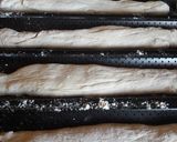 A picture of step 6 of My style no knead French baguette.