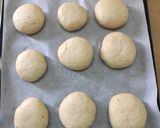 Hình bước làm 10 của món Bánh mì chuối nhân chocolate (Banana buns)