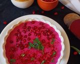 A picture of step 4 of Beetroot Raita.