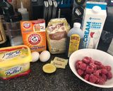Foto del paso 1 de la receta: Low carb raspberries muffins