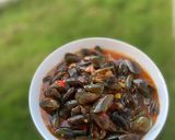 Foto langkah ke 8 dari resep Kerang Ijo saus padang.