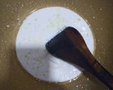 A picture of step 1 of Golden Rose sweet.