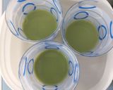 Hình bước làm 2 của món Pudding Trà Xanh