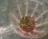 A picture of step 2 of Pink mojito.